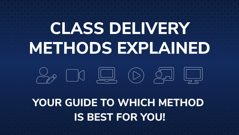 Promo - Class Delivery Methods Explained